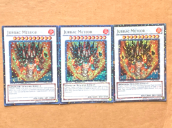 yugioh 3X Jurrac Meteor DT04-EN041 Ultra Parallel Rare New Cards Near Mint - Image 3