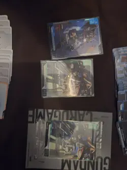 Gundam The Card Game TCG English Bandai Beta Box Opened With Dice - Image 4