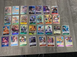One Piece Card Bundle, 20 SR and 10 R. - Image 1