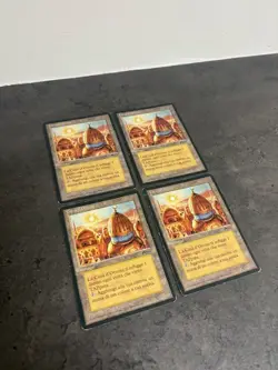 4x CITY OF BRASS / CITTA' D'OTTONE ITA MAGIC THE GATHERING MTG ARABIAN NIGHTS - Image 2