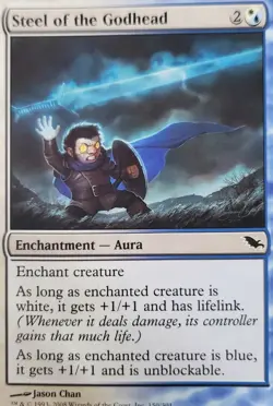 MTG Steel of the Godhead Shadowmoor 150/301 Regular Common - Image 1