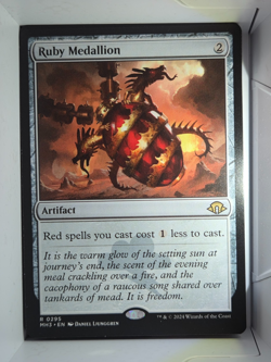 Ruby Medallion - R295 - MTG - Modern Horizons 3 (MH3) - Image 1