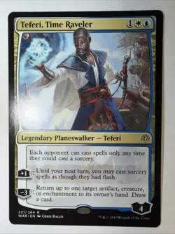MTG War of the Spark Teferi, Time Raveler 221/264 - Image 2