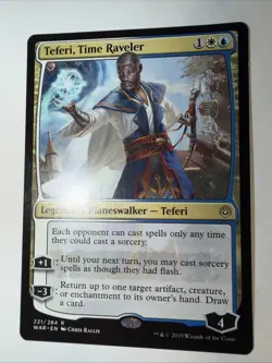 MTG War of the Spark Teferi, Time Raveler 221/264 - Image 3