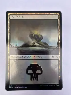 Swamp (560) - FOIL - Secret Lair - Near Mint - MTG - Image 1