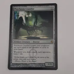 Magic: The Gathering Psychosis Crawler Mirrodin Besieged Rare Colorless Artifac… - Image 1