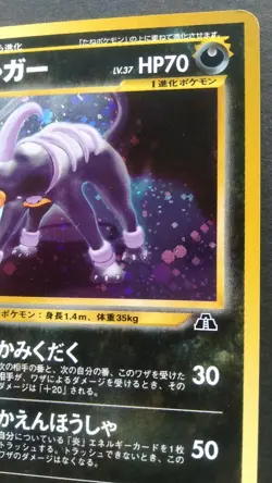 Houndoom Pokemon Card Japanese Nintendo Game Rare No. 229 Neo Destiny Holo - Image 5