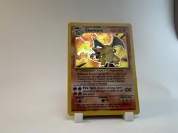 Pokemon Base Set Charizard 4/102 Holo Unlimited WOTC 1999 Vintage LP/MP - Image 5
