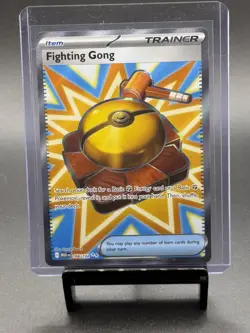 Pokemon TCG Fighting Gong Item Ultra Rare 168/132 Mega Evolution Near Mint - Image 1
