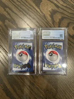 CGC 9 2021 Pokemon 25th Anv. Celebrations Gold Metal Pikachu & Charizard - Image 2