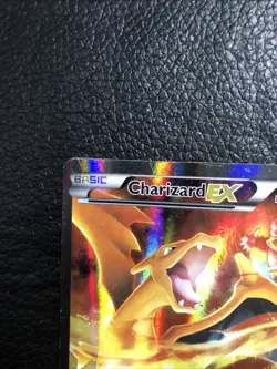 B6 Pokemon XY Charizard EX Black Star Promo Full Art Holo XY121 HP - Image 2