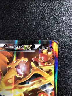 B6 Pokemon XY Charizard EX Black Star Promo Full Art Holo XY121 HP - Image 3