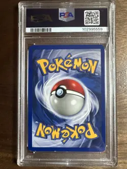 2000 Pokemon Rocket Squirtle 1st Edition PSA 7 Damaged PSA Case From PSA #68 - Image 2
