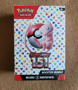 Pokemon Scarlet and Violet 151 Booster Bundle SEALED - Image 1