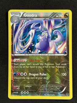 Pokemon TCG Goodra Pokemon Promos 77/119 COSMOS Reverse HOLO Rare - LP - Image 1
