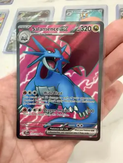 Pokemon Salamence EX Full Art Holo Ultra Rare #177/159 Journey Together - NM - Image 1