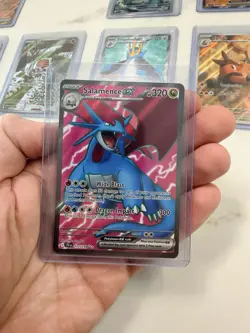 Pokemon Salamence EX Full Art Holo Ultra Rare #177/159 Journey Together - NM - Image 3