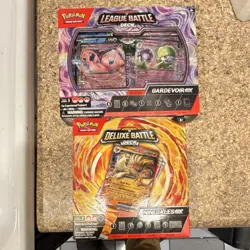 Pokemon League Battle Deck Gardevoir ex & Deluxe Battle Deck Ninetales ex Foil - Image 1