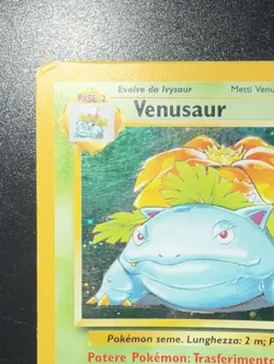 Pokemon Set Base Venusaur 15/102 Holo ITA - Image 3