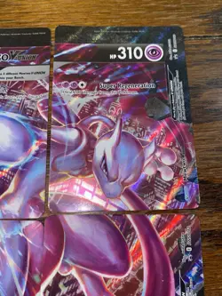 Pokemon Black Star Promo Mewtwo V Union Holo - Set of 4 - SWSH159 - SWSH162 NM - Image 4