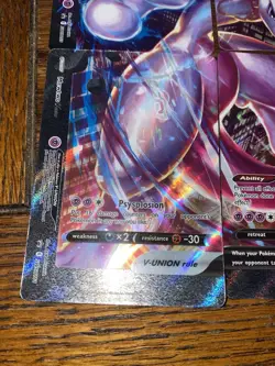 Pokemon Black Star Promo Mewtwo V Union Holo - Set of 4 - SWSH159 - SWSH162 NM - Image 5