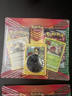 2x Pokemon TCG Morpeko, Snorlax, Applin 2-Pack Blister w/ Coin - Fusion strike - Image 2