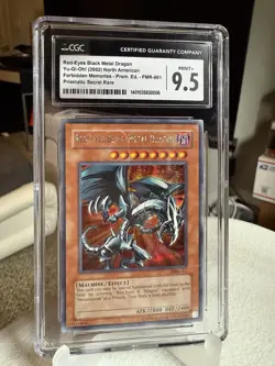 Red-Eyes Black Metal Dragon (Forbidden Memories) FMR-001 Limited Edition - Image 1