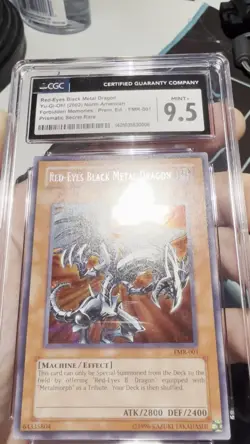 Red-Eyes Black Metal Dragon (Forbidden Memories) FMR-001 Limited Edition - Image 2