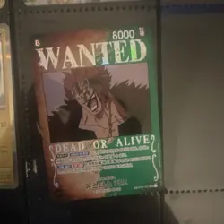 One Piece Card Game Wanted Eustass Kid Character Holo Card OP01-051 8000 HP - Image 1