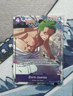 Zoro-Juurou One Piece ST18-004 Treasure Rare English - Image 1