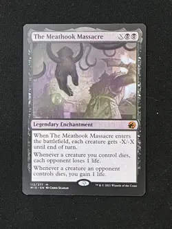 The Meathook Massacre Innistrad: Midnight Hunt Regular Mythic MTG Card- NM Clean - Image 1