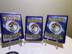 Pokemon TCG Pikachu Reverse Holo 3 Card Lot - Image 2