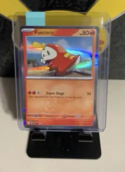 Fuecoco 002 Sv: Scarlet & Violet Promo Cards Holo - Image 1