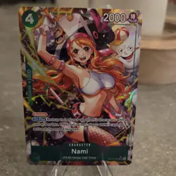 Bandai One Piece Card Game Nami OP14 -031 ALT ART - Image 1