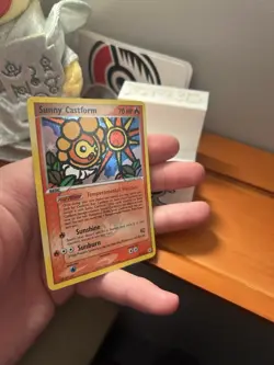 Pokemon TCG Sunny Castform EX Hidden Legends 26/101 Reverse Holo Rare Card - Image 2