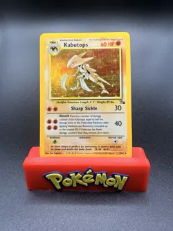 Kabutops - 9/62 - Pokemon Fossil Unlimited Holo Rare Card WOTC LP - Image 1