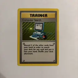 COMPUTER SEARCH - 71/102 - Base Set - 4th Print - 1999-2000 - Pokemon Card - LP - Image 1