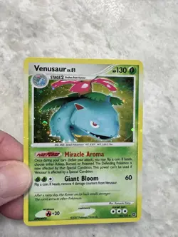 Pokemon Venusaur - 20/132 Secret Wonders Holo Card SWIRL and HOLO BLEED!! - Image 3