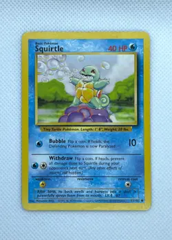 Bulbasaur, Charmander, Squirtle & Pikachu Base Set Starters - 4 Pokemon Card Lot - Image 4