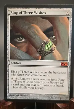 Ring of Three Wishes Core Set 2014 (M14) MTG Regular Near Mint - Image 1