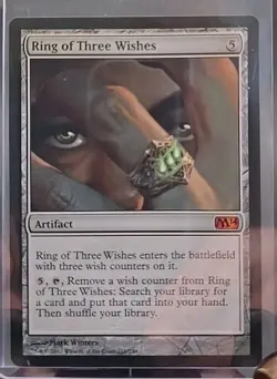 Ring of Three Wishes Core Set 2014 (M14) MTG Regular Near Mint - Image 3