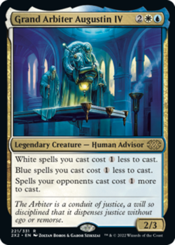 MTG Grand Arbiter Augustin IV, Light Play, English Double Masters 2022 - Image 1
