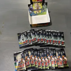 Dragon Ball Z Heroes & Villains Booster Box of 24 packs DBZ TCG Panini - Image 1