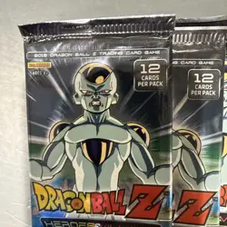 Dragon Ball Z Heroes & Villains Booster Box of 24 packs DBZ TCG Panini - Image 4
