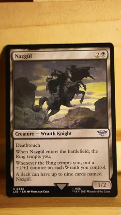 Nazgul 332 - NM - Lord of the Rings MTG - Image 1