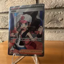 Pokemon TCG Hilda Ultra Rare Full Art Trainer Holo Sv: White Flare 164/086 - Image 1