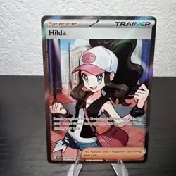Hilda #164/086 Full Art Trainer – White Flare – Pokemon TCG - Image 1
