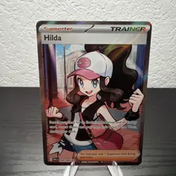 Hilda #164/086 Full Art Trainer – White Flare – Pokemon TCG - Image 2