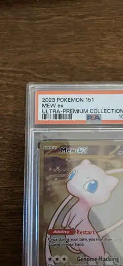 PSA 9 Metal Mew ex SVP 205/165 Full Art Ultra Rare 151 UPC Promo Pokemon Card - Image 2