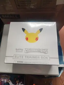 Pokemon TCG: 25th Anniversary Celebrations Elite Trainer Box (2021) 820650809439 - Image 1